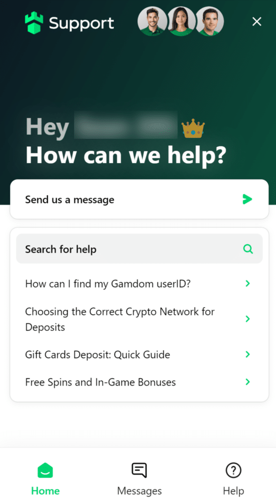 Gamdom live chat support | bonuscrypto.com