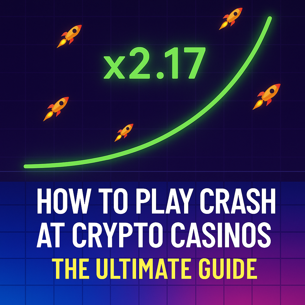 How to play crash game at crypto casinos | bonuscrypto.com