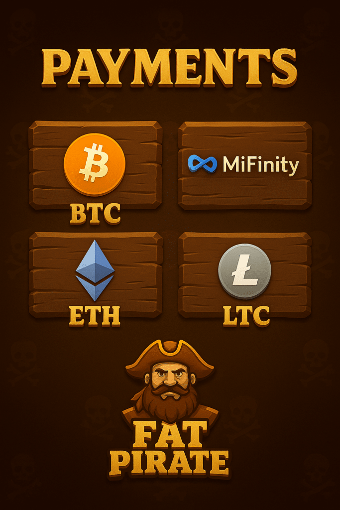 Fat Pirate Casino Review payment options | bonuscrypto.com