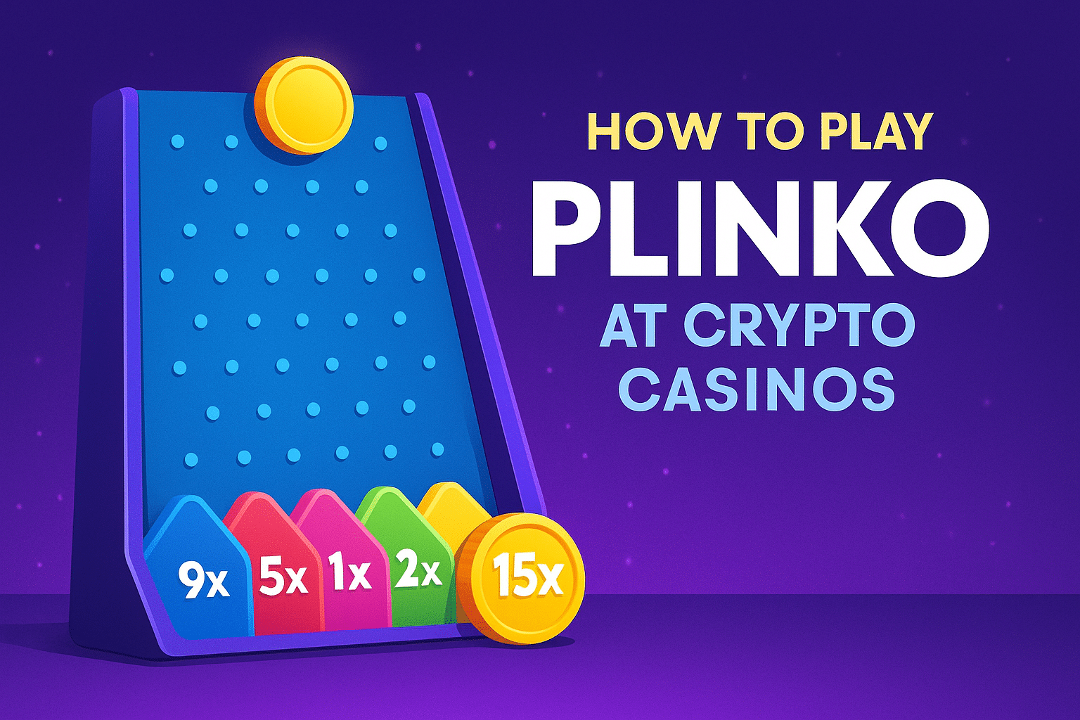 How to play plinko guide | bonuscrypto.com